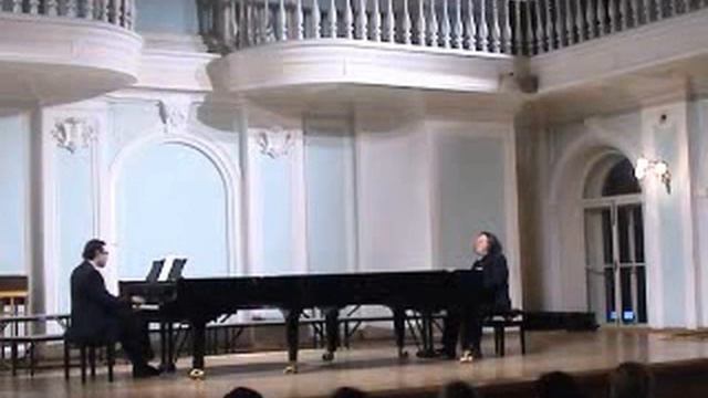Piano duet "Gorsky&Gorsky" Spanish mood смотреть онлайн