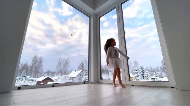 Наше Воскресное ,Зимнее утро. Танцы Миры или как зарядиться позитивом на весь день смотреть онлайн