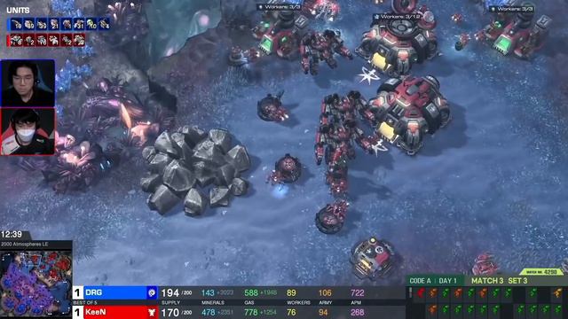 [2021 GSL Season 2] Code A | Матч 3: DRG (Z) vs. KeeN (T) смотреть онлайн