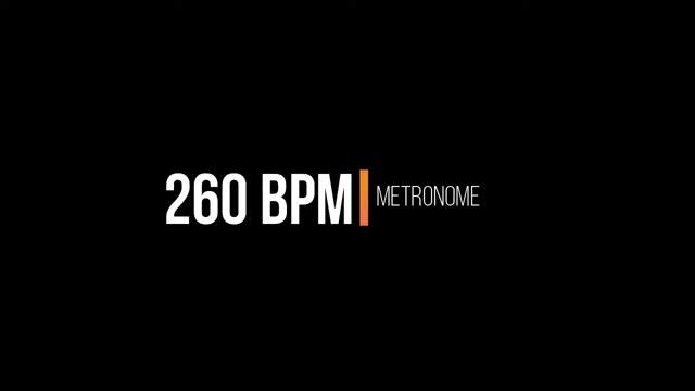 Metronome - 260 BPM
