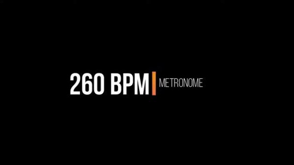 Metronome - 260 BPM