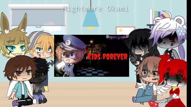 Fazbear frights Storys 1-4 react to Aftons смотреть онлайн