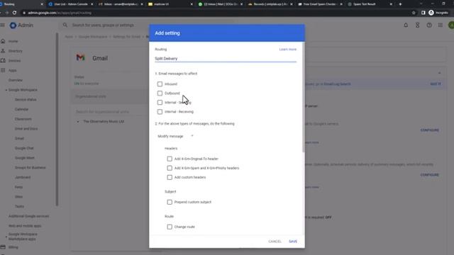 Google Workspace Split Delivery with MailCow смотреть онлайн