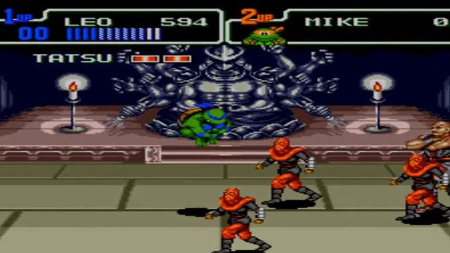 Teenage Mutant Ninja Turtles The Hyperstone Heist SEGA Walkthrough прохождение СЕГА смотреть онлайн