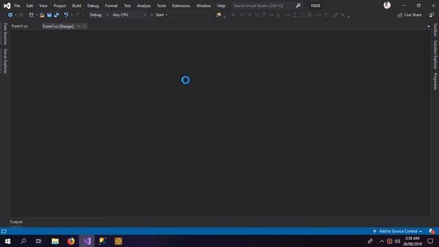 Fade In Fade Out Effects | C# Windows Form