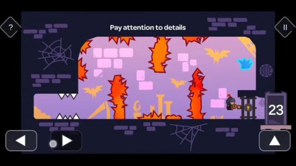 Tricky Castle witch tower ALL Levels and ALL Bats | Walkthrough | Android