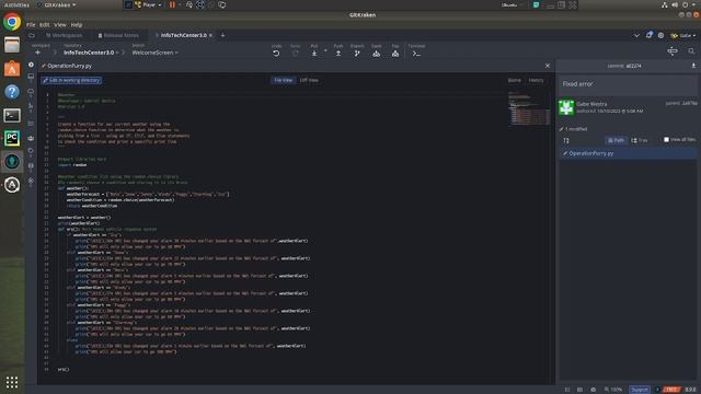 How I used GitKraken and Pycharm to create the code for a car... смотреть онлайн