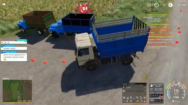 Farming Simulator 19 карта НОВГОРОДОВКА часть 5 фураж +автодрайв смотреть онлайн