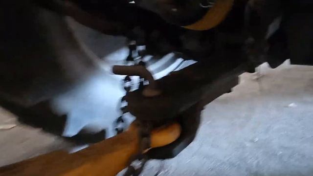Независимая сцепка на мтз (короткая) с опрыскивателем. смотреть онлайн