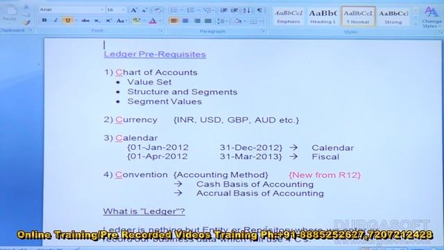 Oracle Financial||online training|| Chart of Account||Define Value Set Part - 2 by SaiRam смотреть онлайн