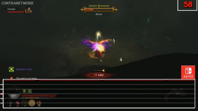Diablo III: Eternal Collection | Frame Rate TEST on Nintendo Switch смотреть онлайн