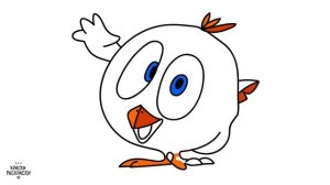 Раскраска ЧИКИ из мультика ГДЕ ЧИКИ! / Как нарисовать ЧИКИ / Краски раскраски / Where is Chikky