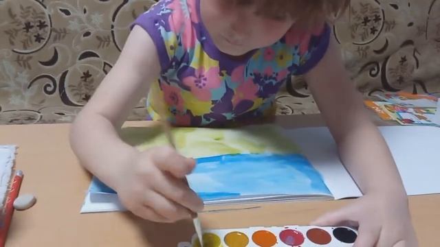 Изобразительное искусство. Рисунок "Лето" Детский сад "Алёнушка" СП МАОУ Банниковская СОШ смотреть онлайн