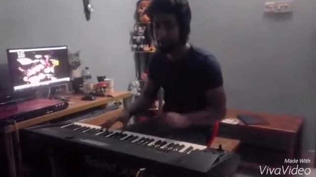keyboardist akash mahmud playing funky wow tone keyboard roland xp 60 смотреть онлайн