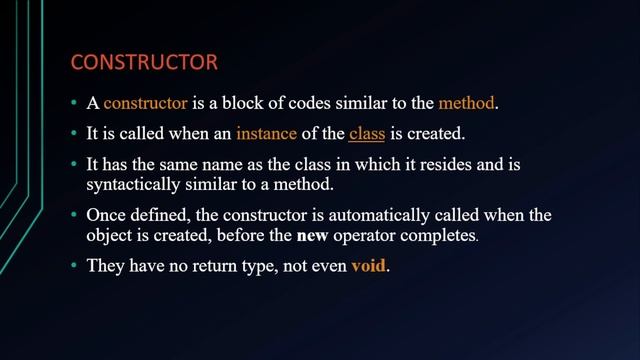 Method AND Constructor in JAVA смотреть онлайн