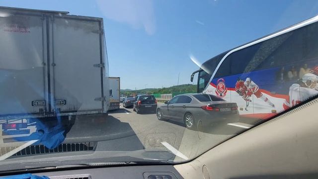 М4 Дон.Адская пробка в Горячем ключе.Краснодарский край. смотреть онлайн