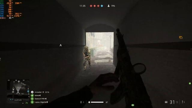 [BATTLEFIELD V] GTX 1050 3GB+I3-7100+12GB DDR4-2400(dual channel)HIGH SETTINGS[FULL HD] смотреть онлайн