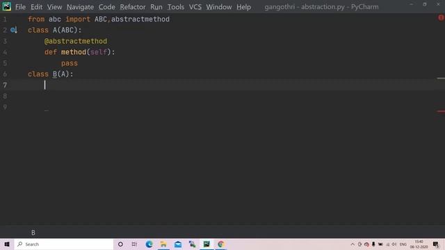 Abstract Class And Abstract Methods In Python|Abstraction|Python Programming For Begginers Part-47 смотреть онлайн