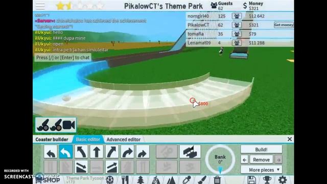 New water slide:Theme park tycoon смотреть онлайн