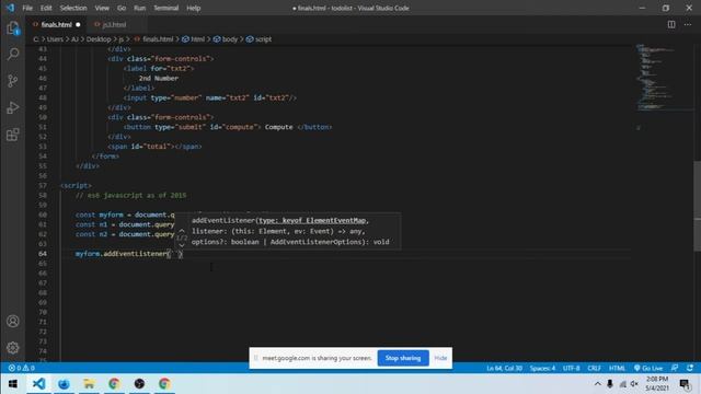 JavaScript ES6 for a Project смотреть онлайн