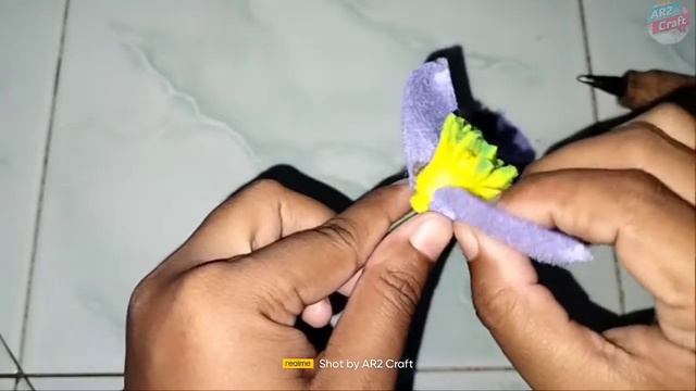 Realistic Felt Clematis Integrifolia | Tutorial Bunga Clematis Integrifolia Flanel смотреть онлайн