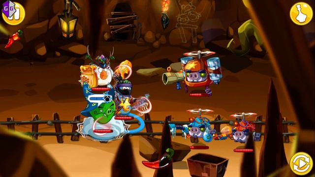 Angry Birds Epic | Playing As Wiz Pig смотреть онлайн