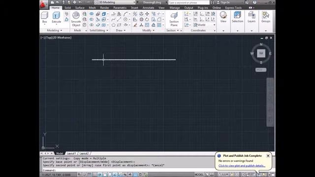 AutoCAD Tutorial How To Use OFFSET Command смотреть онлайн