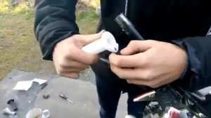 Ремонт питбайка Кайо140.Замена ручки газа.