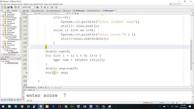 java tutorial 17 (average N students with Object array) , Kurdish language смотреть онлайн