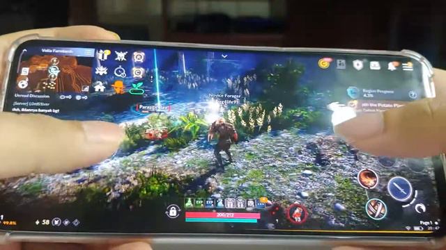 ARPG BLACK DESERT MOBILE K30pro ZOOM/poco f2 pro смотреть онлайн
