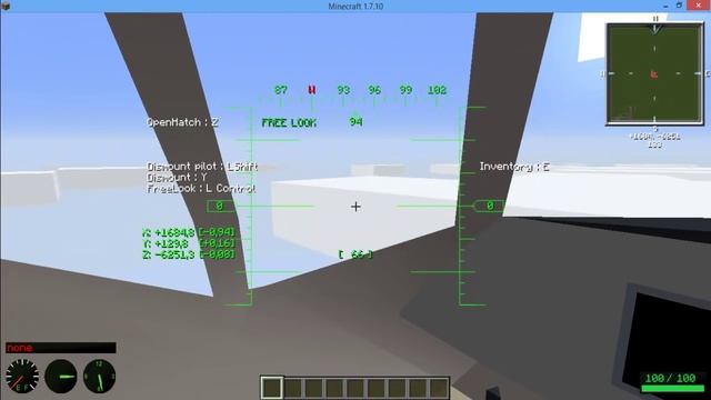 Обзор мода Mc Helicopter на minecraft 1.7.10 смотреть онлайн