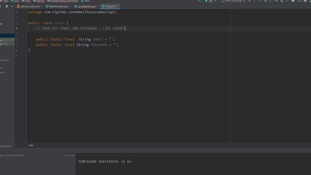 Send email automatically by java Mail API android without intent - on background смотреть онлайн