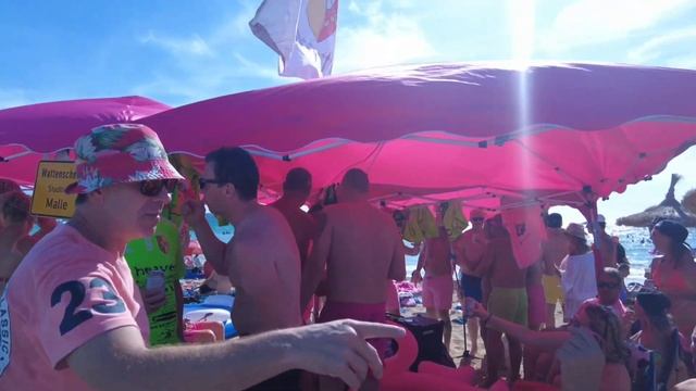 TOPLESS BEACH | BEACH WALKING TOUR | RELAXING SANDY BEACH ⛱ | ARENAL MALLORCA