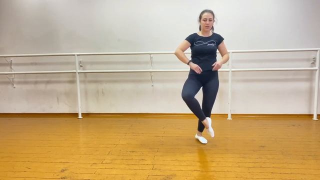 Танцевальная комбинация. Современный танец. смотреть онлайн