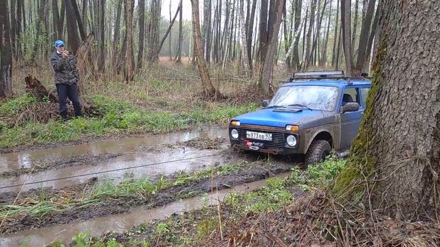 Лебёдка электрическая 4500 lbs (12v) на Ниву смотреть онлайн