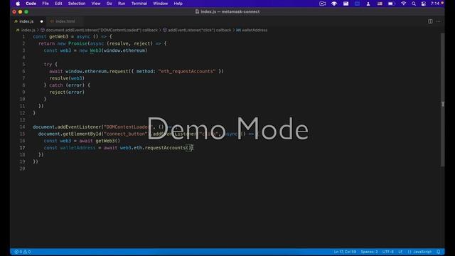 How to connect a Metamask wallet with Web3.js смотреть онлайн