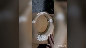 Делаем овальную рамку и панно