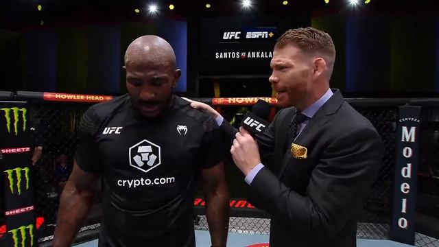 Khalil Rountree Octagon Interview | UFC Vegas 50