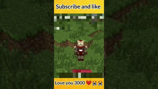iron-man mark 85 transformation || Minecraft iron-man transformation || #Minecraft #mcpe #iron-man