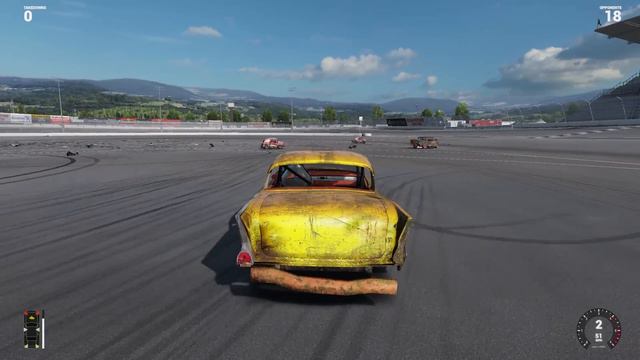 1957 CHEVROLET BEL AIR | Wreckfest Car Mods смотреть онлайн
