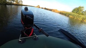 Обзор лодки пвх Аква мастер 240 с навесным транцем | Мотор hdx 2.6