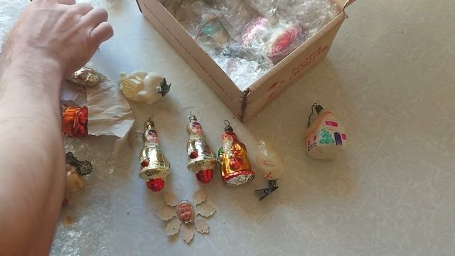 Новогодние игрушки Ёлочные украшения СССР Старые добрые игрушки ч. 2 смотреть онлайн
