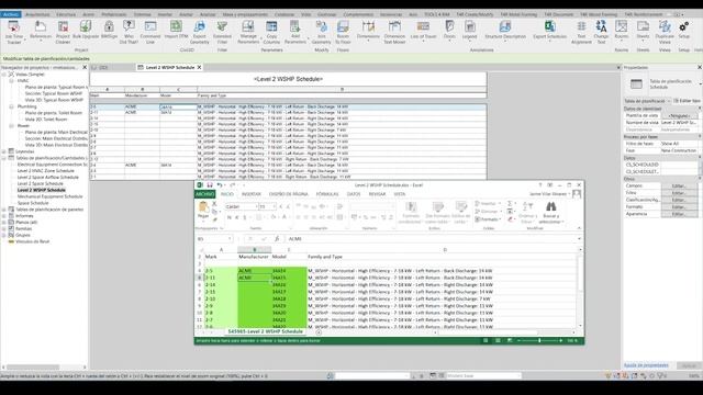 Holixa Tool for Revit Export Import Excel смотреть онлайн