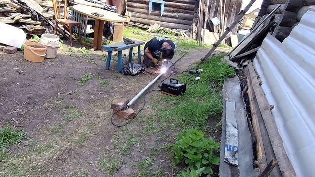 Купили дом в деревне Бурим Абиссинскую скважину