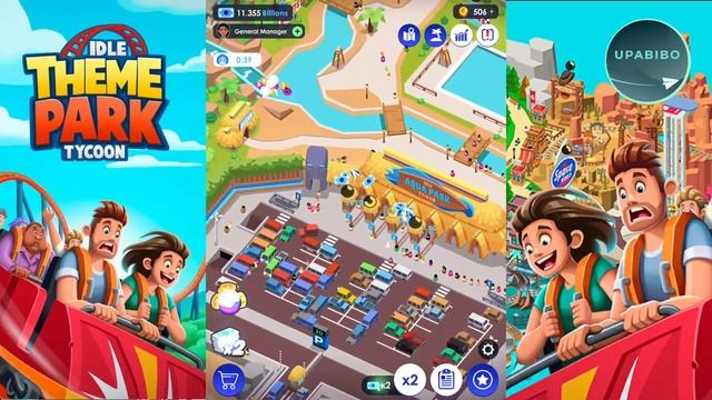 #6 | Idle Theme Park | AQUA PARK | FUNNIEST EVER | DISCOVER BEAUTIFUL PARK | UPGRADE VORTEX LEVEL # смотреть онлайн