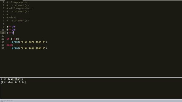 #9 Learn to use Python if, elif, else and nested statements смотреть онлайн