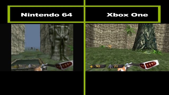 Turok Side by Side: N64 vs. Xbox One смотреть онлайн