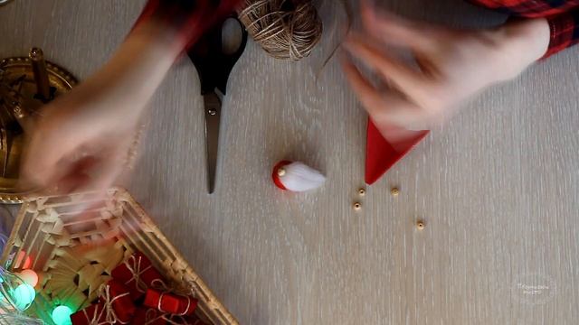 Скандинавский гном ПРОСТО И БЫСТРО / Новогодний гном/ Scandinavian Christmas Gnome /Творческое мест смотреть онлайн
