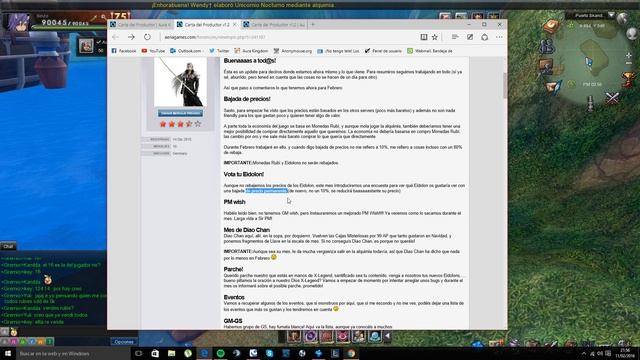 Aura Kingdom Estado del Servidor ES 2.0! | Sinzo смотреть онлайн