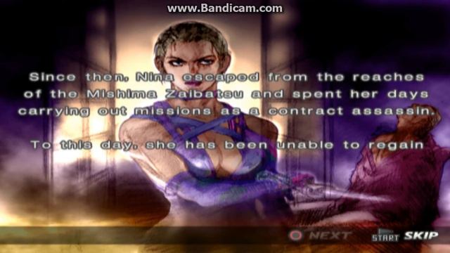 Tekken 4 Nina Prologue смотреть онлайн